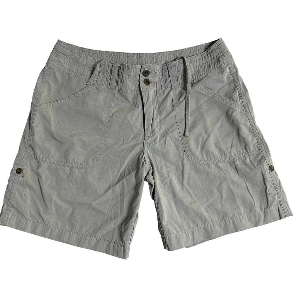 Ojai Cargo Utility Shorts Gray Women 4 Hiking Pockets Gorpcore Outdoor